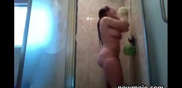  Cam Girl Taking A Shower